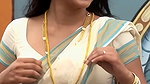 Trisha adjusting saree wantedly to reveal and tempt 258