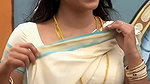 Trisha adjusting saree wantedly to reveal and tempt 258