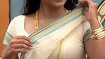 Trisha adjusting saree wantedly to reveal and tempt 258
