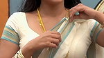 Trisha adjusting saree wantedly to reveal and tempt 258