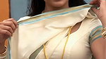 Trisha adjusting saree wantedly to reveal and tempt 258