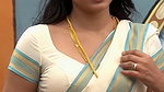 Trisha adjusting saree wantedly to reveal and tempt 258
