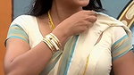 Trisha adjusting saree wantedly to reveal and tempt 261