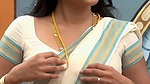 Trisha adjusting saree wantedly to reveal and tempt 261