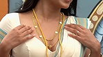 Trisha adjusting saree wantedly to reveal and tempt 262