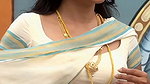 Trisha adjusting saree wantedly to reveal and tempt 269