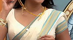Trisha adjusting saree wantedly to reveal and tempt 271