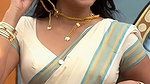Trisha adjusting saree wantedly to reveal and tempt 271