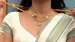Trisha adjusting saree wantedly to reveal and tempt 271