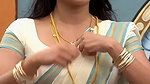 Trisha adjusting saree wantedly to reveal and tempt 272
