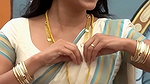 Trisha adjusting saree wantedly to reveal and tempt 274