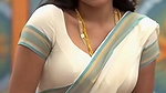 Trisha adjusting saree wantedly to reveal and tempt 282
