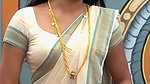 Trisha adjusting saree wantedly to reveal and tempt 283