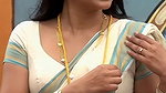 Trisha adjusting saree wantedly to reveal and tempt 284
