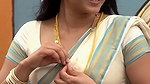 Trisha adjusting saree wantedly to reveal and tempt 284