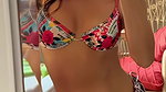 BOLD AND SLUTTY POOJA HEGDE SEDUCTION IN BRA AND SEXY SHORTS WILD HQ VIDEOS 22
