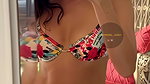 BOLD AND SLUTTY POOJA HEGDE SEDUCTION IN BRA AND SEXY SHORTS WILD HQ VIDEOS 22