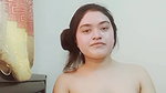 Horny Young Indian GF Pressing Boobs Rubbing Pussy Showing Asshole 26