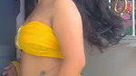 hot marathi lady in sexy yellow blouse and bottom 22