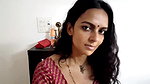Hot sexy serial actress open navel boobs in red blouse and peticoat 22