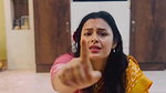 Moksha Sexy Wide Navel show in orange saree 22