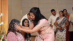 Tulu sexy aunty open navel in pink saree 22