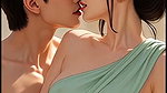 All romance kissing, fucking video