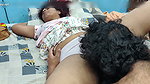 Ass and pussy lick romance in skirt and underwear