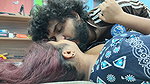 Ass press kiss, neck kiss, pussy rub and kiss in nighty