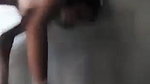 Village girl in bathroom