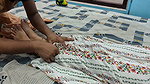 Boobs press with pussy lick romance in skirt
