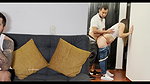My cuckold husband plays with his cell phone while I fuck with his best friend…