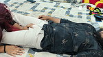 Girl kissing boy and seduce boy with hot romance