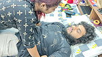 Girl kissing boy and seduce boy with hot romance