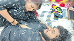 Girl kissing boy and seduce boy with hot romance