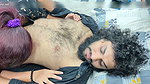 Girl kissing boy and seduce boy with hot romance