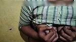 Horny girl fingerings in kitchen