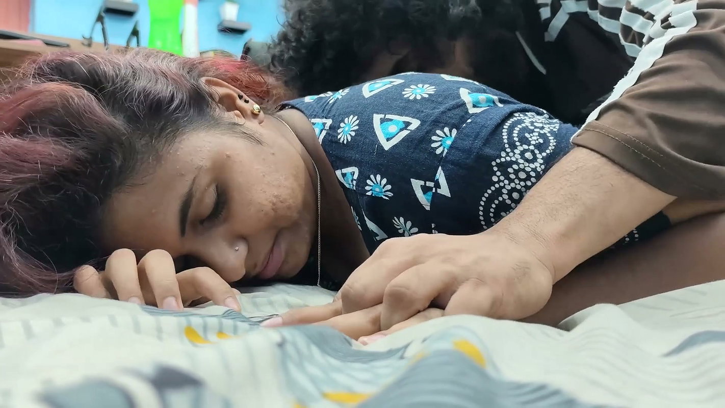 Hot ass kiss and ass lick romance of desi couple