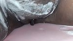 Huge boobs desi aunty bathing