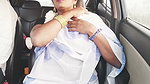 Indian Bhabi Car Sex. Beautiful Saree Housewife Try to Fucking with Stepson Car Drive.telugu Dirty Talks