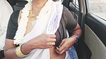 Indian Bhabi Car Sex. Beautiful Saree Housewife Try to Fucking with Stepson Car Drive.telugu Dirty Talks