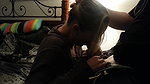 Amateur Cuckolding MILF Sucking Husband And His Best Friend