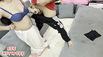 Horney Alisha Gives Blowjob to Electrician and Fucked Hard
