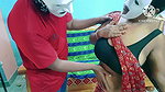 Neighbour Aunty’s Hot Navel Suck with Honey by Desi Boy
