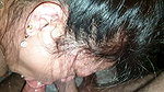 Stepdaughter Giving Deepthroat Blowjob to Stepdad Part 1