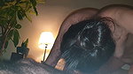 Stepdaughter Giving Deepthroat Blowjob to Stepdad Part 1
