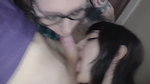 Good girl falls in love with a taken guys gorgeous penis in this threesome video
