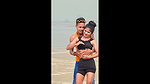 3600th Bhojpuri video Hot song making – Juli boobs squeezed hard many times 2