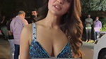 AKANKSHA PURI STUNNING HOTTIE AMPLE CLEAVAGE BOLD LOOKS AT EVENT4