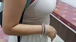College girl Bigg Boobs and red bra captured by roommate